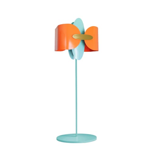 Lola floor | Floor Lamp in Lamps by Dovain Studio. Item composed of brass