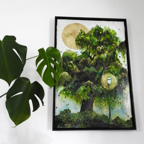 At the Park Blocks | Prints by Sarah Stivers. Item made of paper compatible with boho and contemporary style