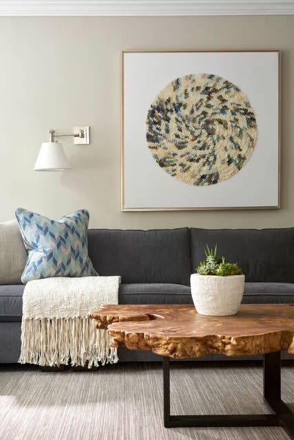 Blue Oak | Mixed Media by Vero Gonzalez Ugarte. Item composed of canvas