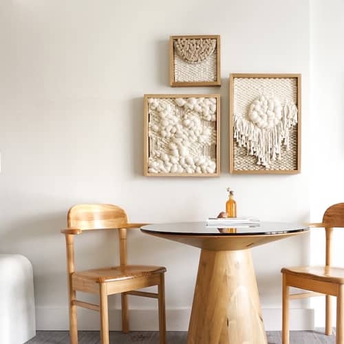 Framed Woven Panel no. 1 | Wall Sculpture in Wall Hangings by FIBROUS | The Line Hotel in Austin