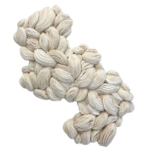Nebulous | Wall Sculpture in Wall Hangings by Sienna Martz. Item made of fabric compatible with boho and contemporary style