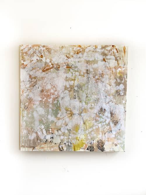 "Effervescent Moment" 2023 Original Painting | 36" x 36" | Mixed Media by Jessalin Beutler