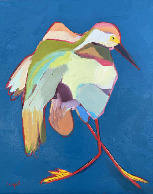 Don | Oil And Acrylic Painting in Paintings by Jacque Price. Item composed of canvas in boho or contemporary style