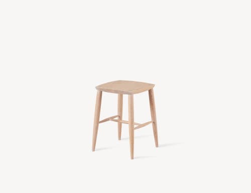 Dunn Stool | Chairs by Coolican & Company. Item made of wood