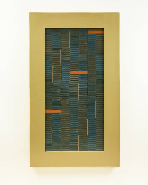 Homage to Anni series | Wall Sculpture in Wall Hangings by Wendy Maruyama Studios. Item made of wood