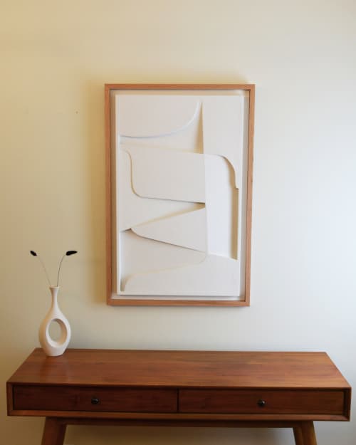 No. 22 Plaster Wall Relief | Wall Sculpture in Wall Hangings by Joseph Aurelius