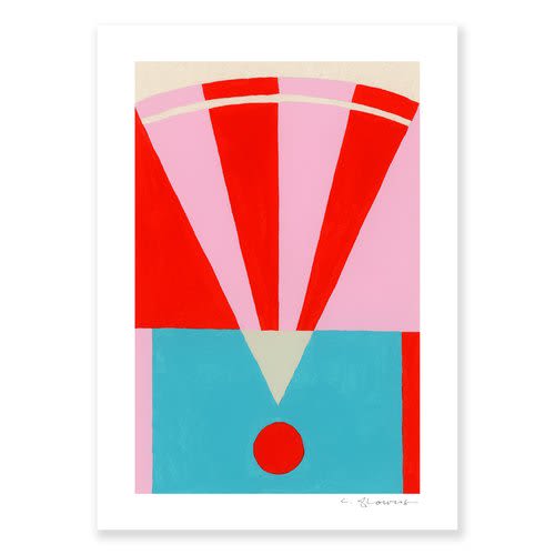 Letter V | Prints by Christina Flowers. Item made of paper works with contemporary & coastal style