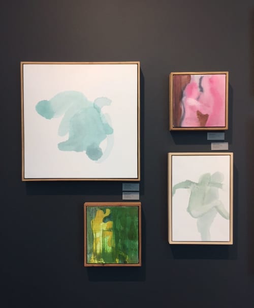 Group Show. Endless at Salon 91 | Oil And Acrylic Painting in Paintings by Gabrielle Raaff. Item composed of canvas and synthetic