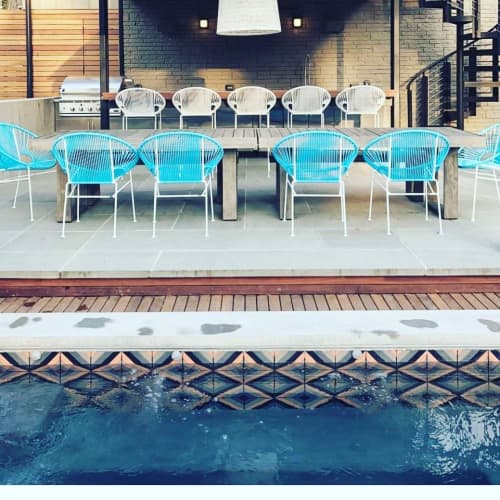 Concha Chairs | Accent Chair in Chairs by Innit Designs. Item composed of copper