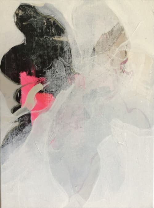 Joyful High | Mixed Media in Paintings by Joanna Cutri. Item made of canvas works with minimalism & contemporary style
