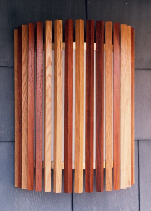 Exterior Lighting | Sconces by Brian Cullen Furniture. Item composed of oak wood & brass