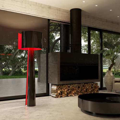 ALUNITE Floor Lamp | Lamps by Mavimatt. Item composed of metal
