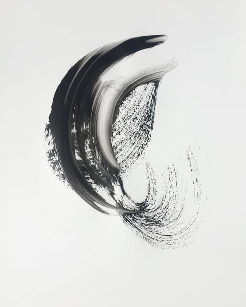 Caslon | Oil And Acrylic Painting in Paintings by Misty Hughes. Item composed of synthetic