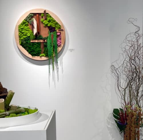 To Nature I aspire | Wall Sculpture in Wall Hangings by Mona King. Item works with contemporary & japandi style