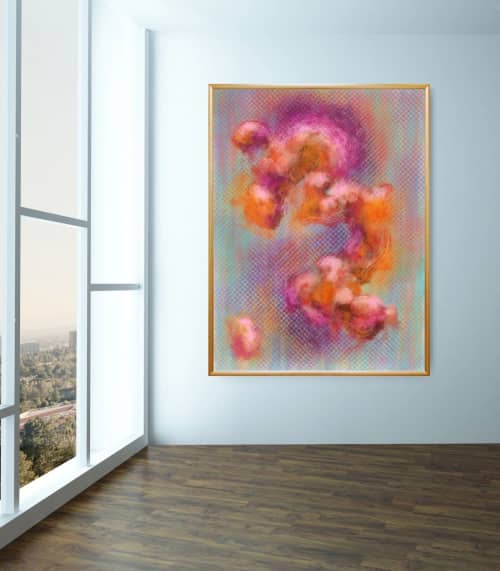 Reconstructing | Prints by Soulscape Fine Art + Design by Lauren Dickinson. Item made of canvas with paper