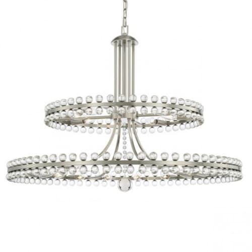 SJ2042 CLOVER CHANDELIER | Chandeliers by alanmizrahilighting | New York in New York. Item made of metal with glass