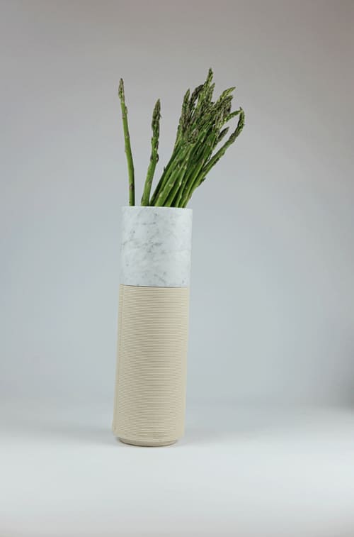 Stratosustrato 1 | Vessels & Containers by gumdesign. Item composed of marble in contemporary style