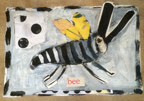 Bee (New) | Prints by Pam (Pamela) Smilow. Item composed of paper