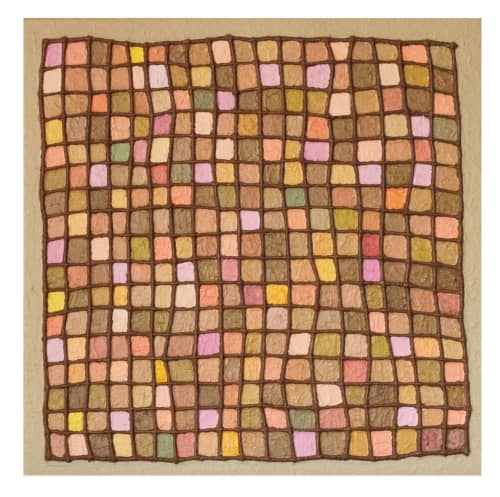 Autumn palette | Oil And Acrylic Painting in Paintings by Andie Grande. Item made of cotton compatible with contemporary and art deco style