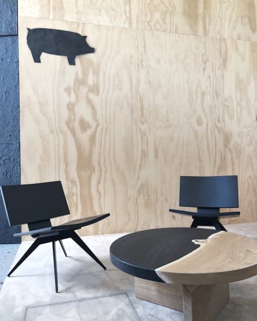 D'Abri | Lounge | Chairs by Concrete Pig | Veronique Wantz Gallery in Minneapolis