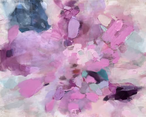 BLAME IT ON THE TWILIGHT original painting | Oil And Acrylic Painting in Paintings by Stacey Warnix Studio. Item made of canvas works with contemporary & modern style