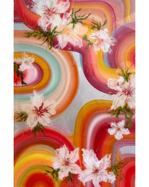 Acapulco | Oil And Acrylic Painting in Paintings by Amanda M Moody. Item composed of aluminum and synthetic