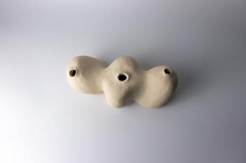freeform vessel 29 | Vase in Vases & Vessels by Ashley Perez. Item made of ceramic works with minimalism & contemporary style