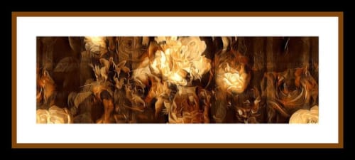 Vintage 1789 (2022) | Digital Art in Art & Wall Decor by Ziya Tatar. Item composed of canvas and metal