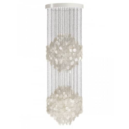 AM5118 SHELL | Chandeliers by alanmizrahilighting | New York in New York. Item composed of steel & glass