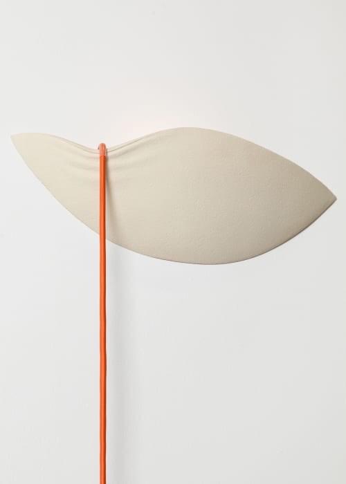 Loma Wall Light - Minimalist Ceramic Sconce by Catalin Filip | Sconces by Catalin Filip. Item made of ceramic compatible with mid century modern and country & farmhouse style