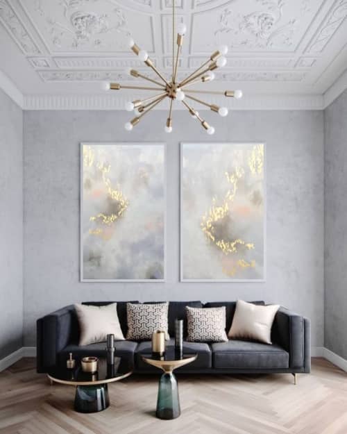 Paintings | Oil And Acrylic Painting in Paintings by Alice Watt. Item made of canvas