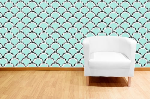 JAZZ AGE 02G COMP | Wallpaper in Wall Treatments by ART DECOR DESIGNS. Item composed of fabric and paper