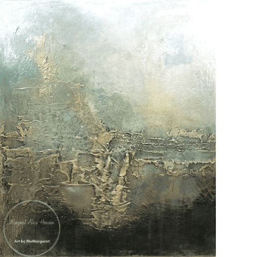 Sareptas.  SOLD | Oil And Acrylic Painting in Paintings by Margaret Alice Høiesen. Item composed of synthetic