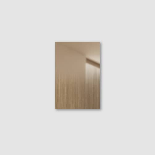 Mirror/Zero Fading Brass, Revamp Ed. 01 - XS | Decorative Objects by Formaminima. Item composed of brass in contemporary style