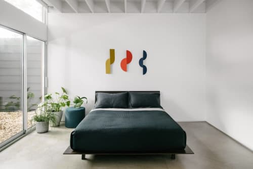 Tack Wall Hanging in Navy | Wall Sculpture in Wall Hangings by Circle & Line. Item composed of steel