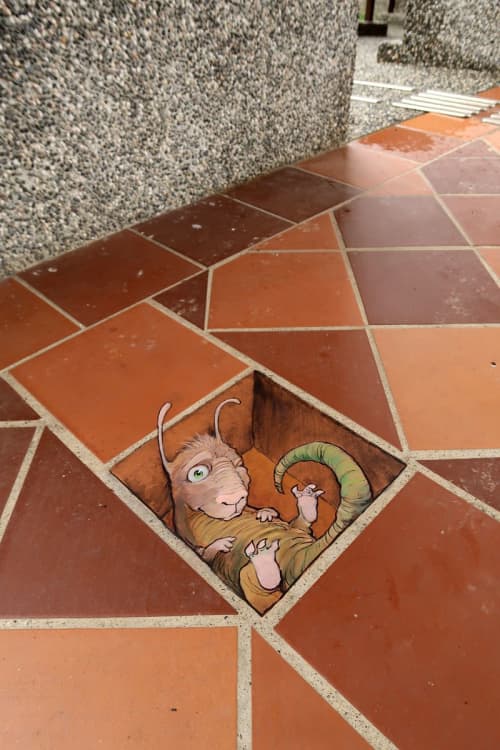 Weiwuying Center for the Arts: Chiayi | Street Murals by Street Art by David Zinn