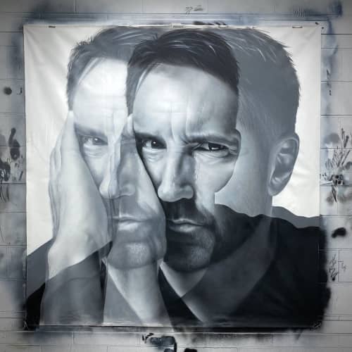 Copy of A | Oil And Acrylic Painting in Paintings by JEKS. Item composed of canvas