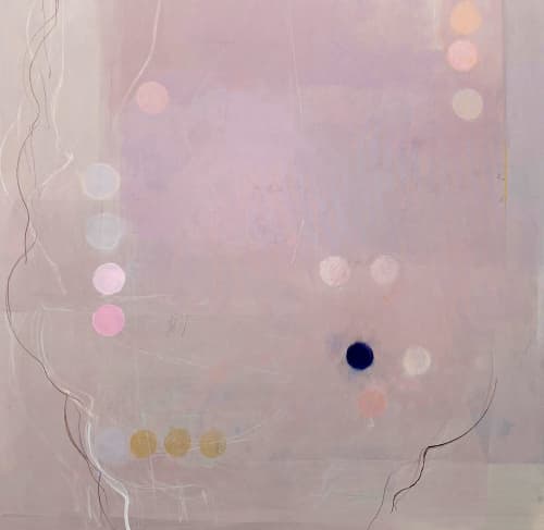 Within You Without You | Oil And Acrylic Painting in Paintings by Ele Pack. Item made of canvas with synthetic