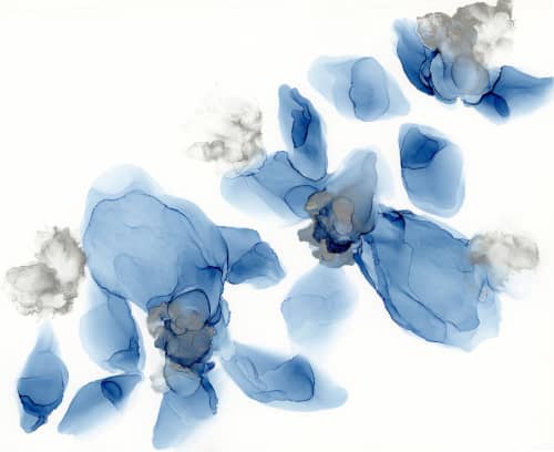 still in motion | original abstract art | Watercolor Painting in Paintings by Megan Spindler. Item made of canvas