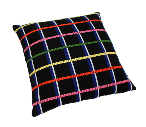 Grid Pillow Cover | Pillows by Molly Fitzpatrick. Item made of cotton