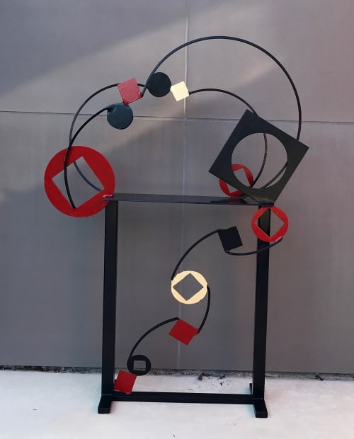 Periodic Table | Sculptures by Doug Heine's Art Studio | Private Residence - Berkeley, CA in Berkeley. Item composed of steel