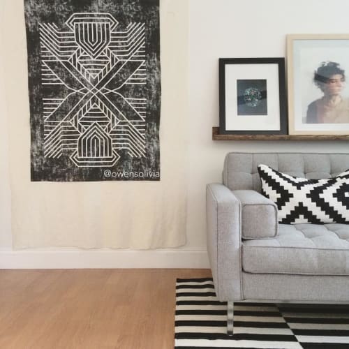 Fabric Design | Tapestry in Wall Hangings by Nancy Purvis. Item made of fabric