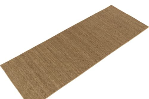 Rug & Kilim’s Modern Hemp Flatweave Runner Rug in Beige | Area Rug in Rugs by Rug and Kilim