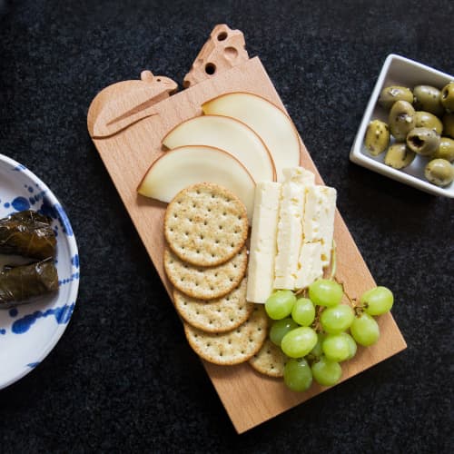 MOUSE CHEESE BOARD | Serveware by Majid Lavasani. Item composed of wood