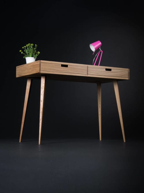 Office desk, bureau, small computer table | Tables by Mo Woodwork | Stalowa Wola in Stalowa Wola