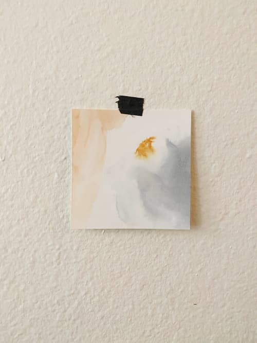 Mini #11 | Watercolor Painting in Paintings by Quinn Dimitroff. Item composed of paper