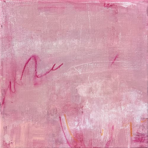 Fire Signs III | Mixed Media in Paintings by KNOF design. Item composed of canvas in contemporary or modern style