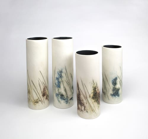 Journey vases | Vases & Vessels by Tessa Wolfe Murray | Oxford in Oxford. Item composed of ceramic
