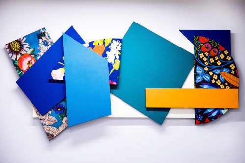 "Untitled" | Prints by ANTLRE - Hannah Sitzer | Google RWC SEA6 in Redwood City. Item composed of fabric