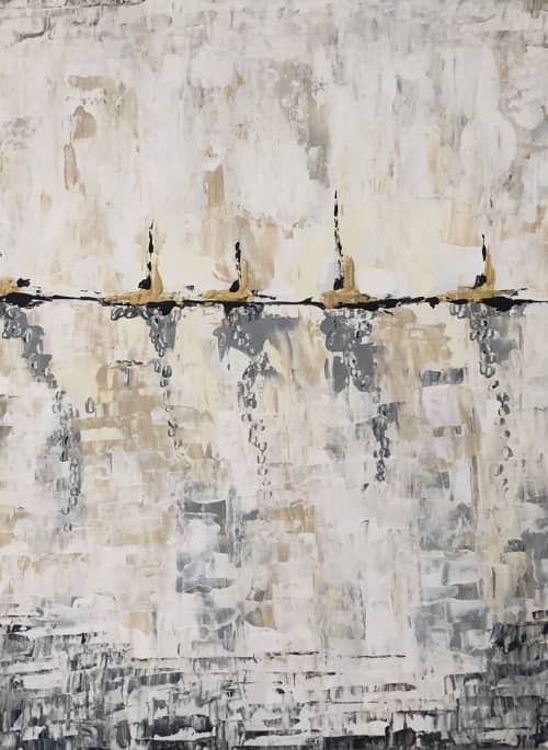 The Horizon | Oil And Acrylic Painting in Paintings by KARDIMAGO | Straits Quay in Tanjung Bungah. Item made of canvas & synthetic